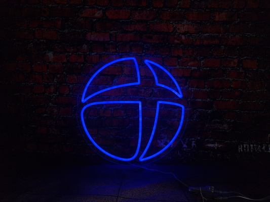 Çocuk veya Çocuk Hediye Özel Küre LED Neon İşareti Dahili Dekorasyon Akrilik DC12V